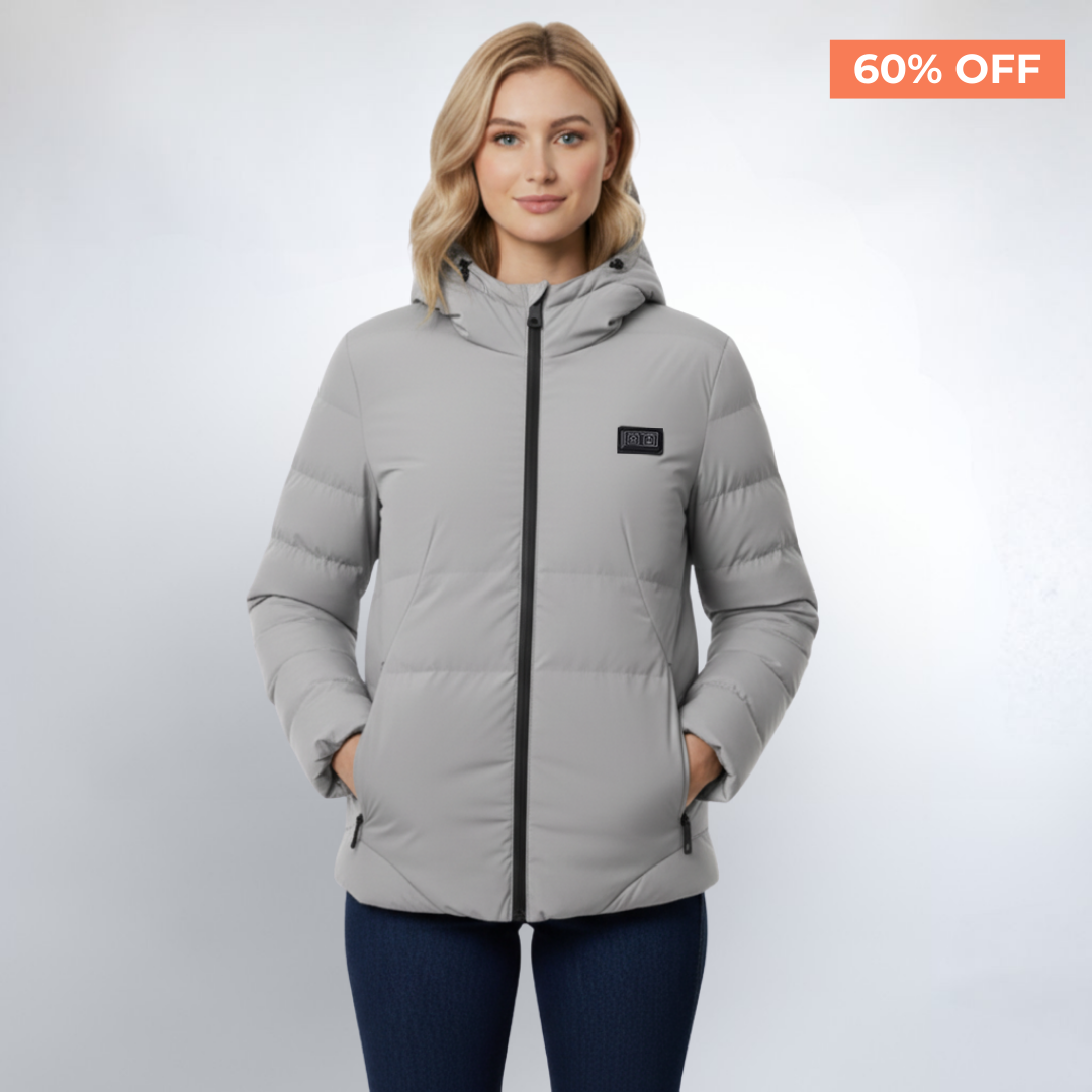 Casaco de inverno aquecido