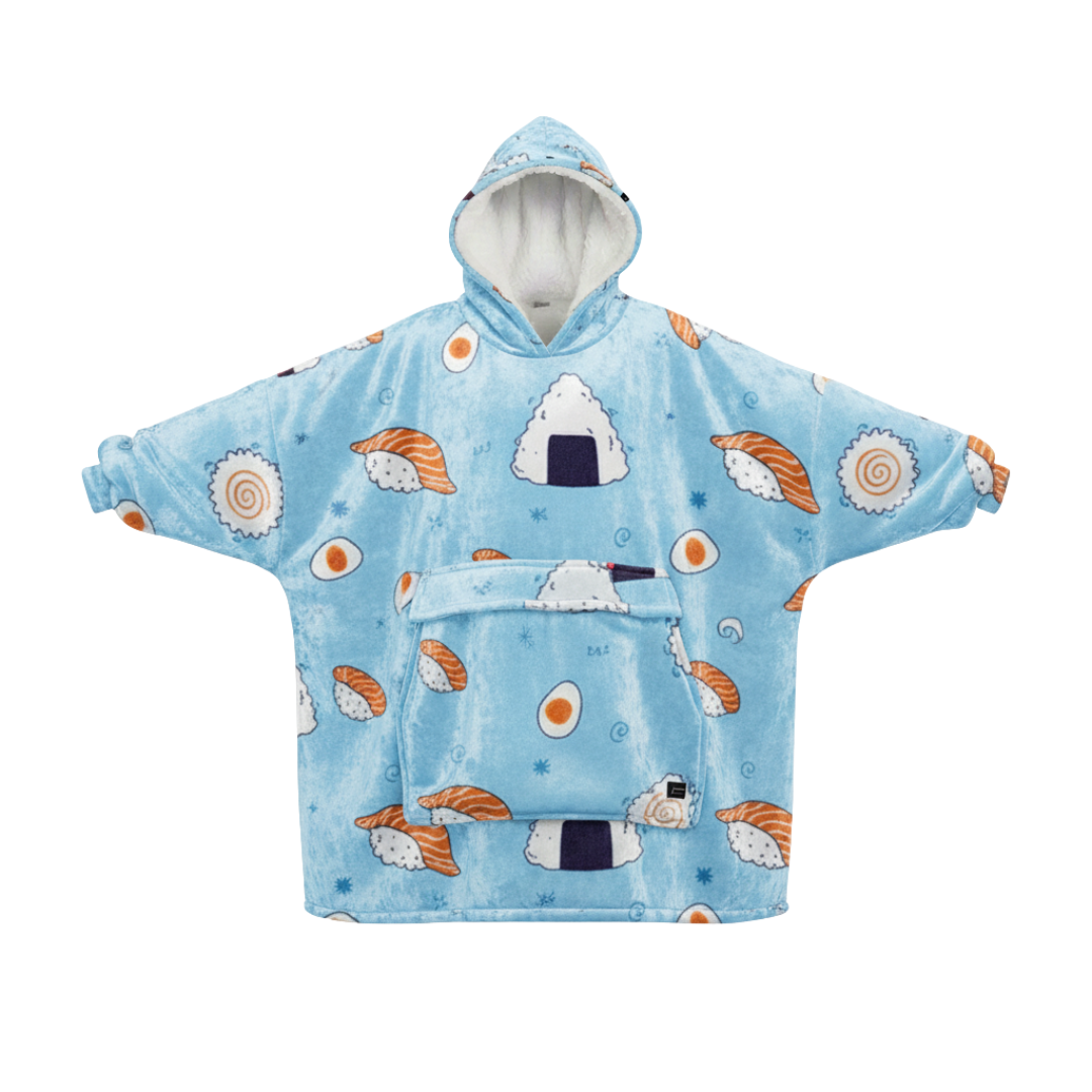 Oversized verwarmbare hoody